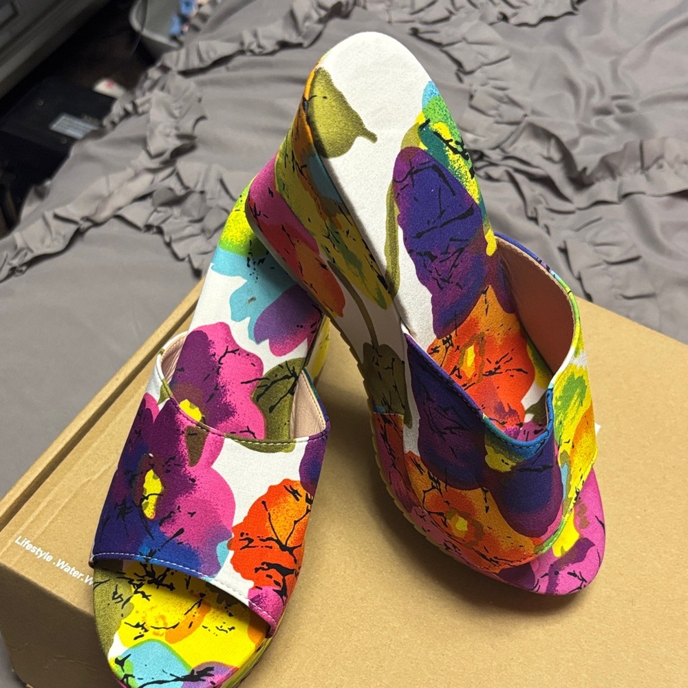 Colorful Floral Women's Shoes